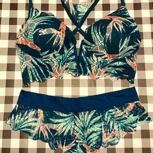 PINK Victoria's Secret Date Push-up Bra Panty 36D